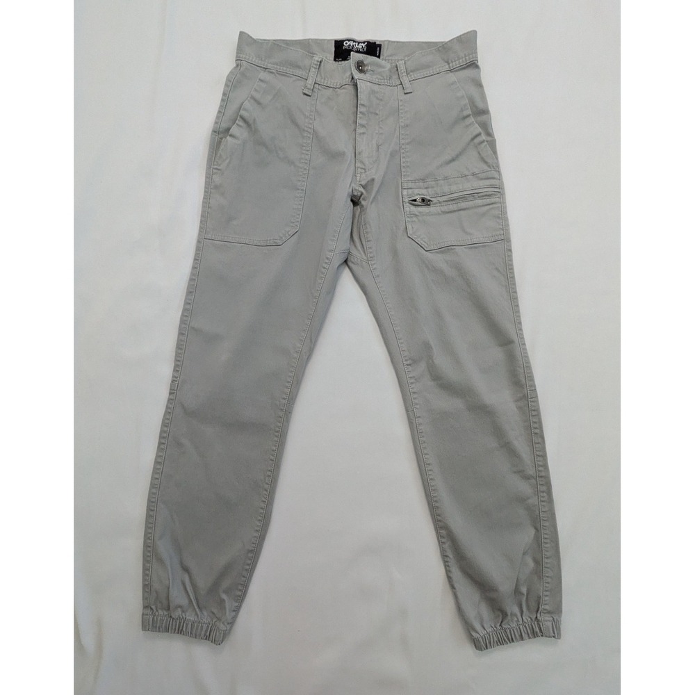 Oakley Factory Pilot Slim Fit Jogger Pants Gray Men's 31
